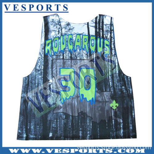 Sublimation Lacrosse Pinnies Reversible Wear